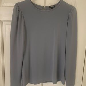 Powder blue Express top